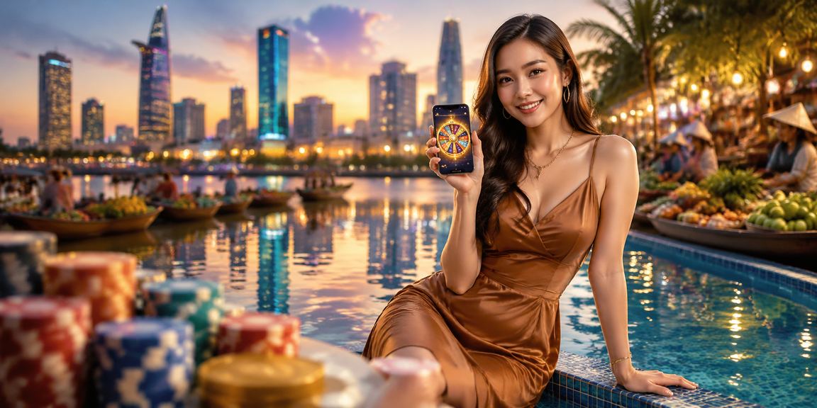 Sông Mekong bình yên buổi sáng và tách cà phê Việt gợi lên khung cảnh thư giãn khi chơi Roulette online